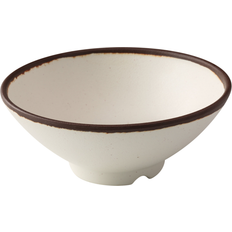 Yanco Nature Art Ramen White Soup Bowl 24pcs 1.12L