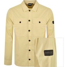 Yellow Shirts Barbour International Adey Overshirt Yellow