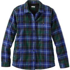 Shirts L.L.Bean Women's Scotch Plaid Shirt, Sherpa-Lined MacRae Hunting Modern Medium, Flannel