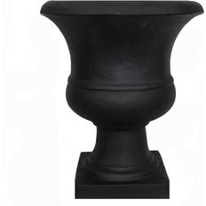 Pots, Plants & Cultivation TUSUR01BK 17 in. URN Planter, Black