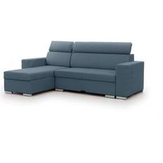 Divano Angolare Divani Schlafsofa Sofa Canton Azurblau Ottomane Links Divano Divano 3 Posti