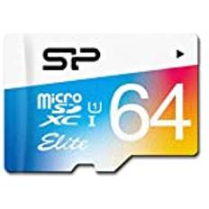 Silicon Power SP064GBSTXBU1V20SP Elite 64 GB MicroSDXC UHS-I Class 10