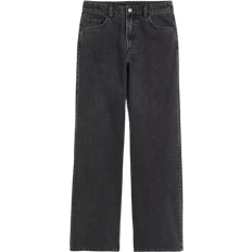 H&M Wide High Jeans - Black