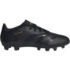 Adidas 51 ½ Fotballsko Adidas Predator Club Flexible Ground - Core Black/Carbon/Gold Metallic