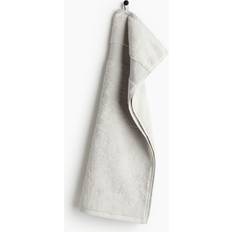 H&M Soft Terry Guest Towel Grey (70x50cm)
