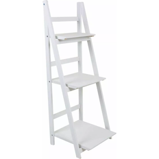 Estanterías Escalonadas Alexandra House Living Paulownia White Step Shelf 115cm