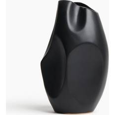 Innredningsdetaljer H&M I Stengods - Sort Vase