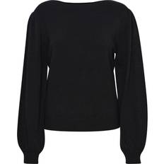 Ichi Donna Top Ichi Felpa da donna Ihvirelle Pullover - Nero