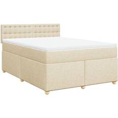 vidaXL Bed with Mattress Boxspringbett 140x200cm