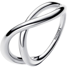 Silber Ringe Pandora Organically Shaped Infinity Ring - Silver