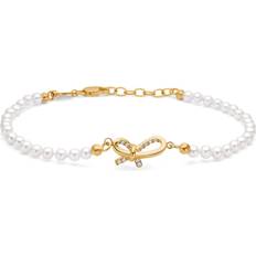 Mads Z Butterfly Armband 14 kt Guld 0.05 ct - Gold