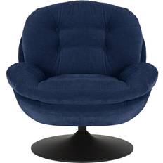 Metro Lane Bonhomme Blue Lounge Chair 84cm