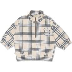 3-6M Sweatshirts Barnkläder That's Mine Carreaux Bleu Masi Sweatshirt mdr/86