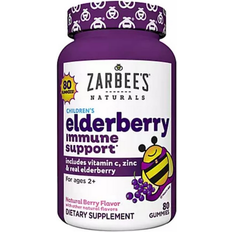 Zarbee's Naturals Children's Elderberry Immune Support Gummies 80 pcs