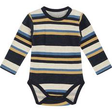 Blåa Bodys Hust & Claire Hust and Claire Body L/æ Buster Marinblå Hust and Claire 74 Body L/Ä