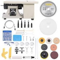 Dzq mini table saw jewelry making polisher w/flex shaft multifunctional bench. 14.85 Pounds