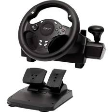 Gaming Racing Wheel Xbox One Steering Wheels Driving Sim Car Simulator Volante PC Pedals and Paddle Shifters for PC, Xbox Series X S, Xbox360, PS4, PS3, Switch, Android TV