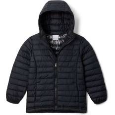 Columbia Kid's Powder Lite II Hooded Jacket - Black