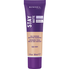 Rimmel Foundations Rimmel Stay Matte Liquid Mousse Foundation #100 Ivory