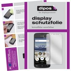 Dipos Displayschutzfolie Crystalclear 6 Stück, Doro 8040 Smartphone Schutzfolie