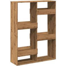vidaXL 3309563 Artisan Oak Bokhylle 135cm