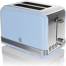 Swan Toasters Swan ST19010BLN Retro 2-Slice Toaster 815W