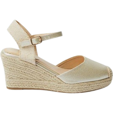 Synthetic Espadrilles Wallis Dixie - Gold