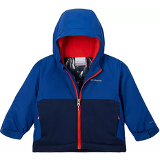 Down Jackets - Reflectors Columbia Boy's Toddler Alpine Action III Jacket - Collegiate Navy Melange/Mountain Blue