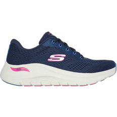 Skechers Femme Sneakers Skechers Arch Fit 2.0 Big League W - Navy Mesh/Hot Pink