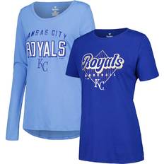 Fanatics Kansas City Royals Light Blue/Royal T-Shirt Combo Pack Women's