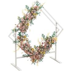 Photo backdrop stand Bed Bath & Beyond Diamond Wedding Arch Heavy Duty Iron Backdrop Stand Kit