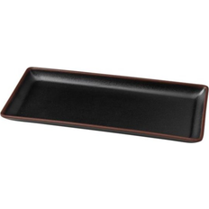 BPA-Free Serving Dishes Yanco Nature Art Black Serving Dish 48pcs