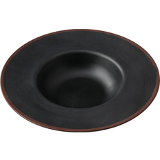 Yanco Nature Art Black Dessert Plate 23.5cm 24pcs