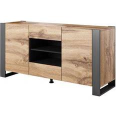 Furnlux Modern Beige/Black Aparador 164x80cm