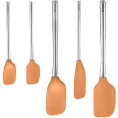 Naranja Espátulas Tovolo Flex-Core Stainless Steel Handled Apricot Espátula 5pcs