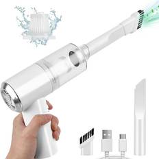 Led lys Håndstøvsugere Herzberg HG-04005 Hvid