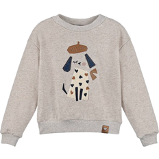 Mayoral Kid's Sparkly Sweatshirt - Beige Marl