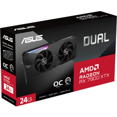 ASUS AMD Radeon Grafikkarten ASUS Radeon RX 7900 XTX DUAL OC HDMI 3xDP 24GB GDDR6