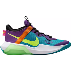 Boys Basketball Shoes Nike Air Zoom Crossover GS - Teal Nebula/Purple Cosmos/Black/Volt