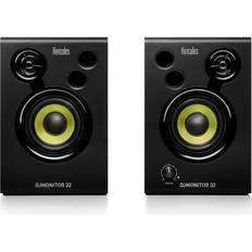 Conexión de Altavoz Monitores de Estudio Hercules DJMonitor 32