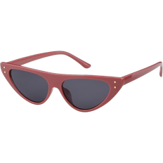 Jrllfd Retro Cat Eye Polarized Sunglasses Brown/Grey