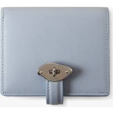 Mulberry Plånböcker Mulberry Lana Compact Wallet Poplin Blue High Gloss Leather