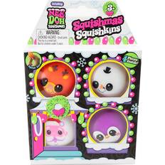 Fidget Toys Schylling Squishmas Squishkins 4-pack