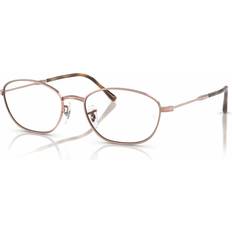 Copper Glasses & Reading Glasses Ray-Ban Rb3749v Kupfer Fassung Klar Glas Polarisiert 53-18