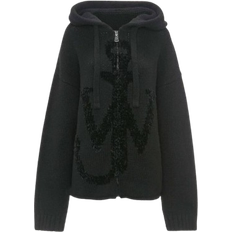 JW Anderson Anchor Logo Hoodie - Black