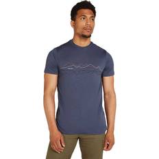 Icebreaker Herre Overdeler Icebreaker Men's Merino Tech Lite Short Sleeve Tee Graphite