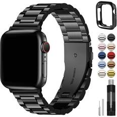 Stainless Steel Band with Case for Apple Watch 38/40/41mm