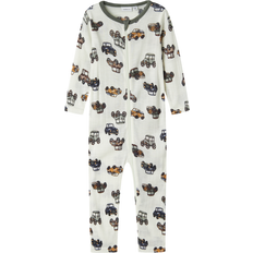 24-36M Jumpsuits Barnkläder Name It Snow White Aop Wang Ull Needle Nardrakt Noos