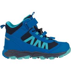 Trollkids Kid's Tronfjell Hiker Mid - Cobalt Blue/Dusky Turquoise/Dark Navy