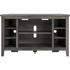 Corner fireplace tv stand Signature Design by Ashley Arlenbry Gray TV Bench